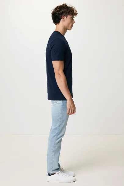 Iqoniq Brett recycled cotton t-shirt - iqoniq blue 