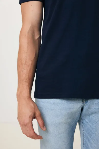 Iqoniq Brett recycled cotton t-shirt - iqoniq blue 