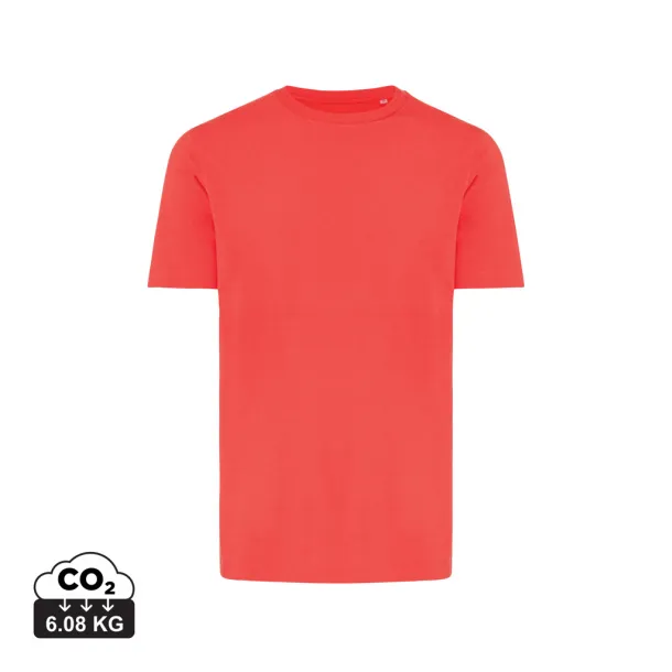 Iqoniq Brett unisex kratka majica od recikliranog pamuka - iqoniq Red 