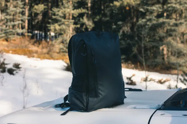 Lima Aware™ RPET water resistant 15.6 laptop backpack - XD Xclusive Black 