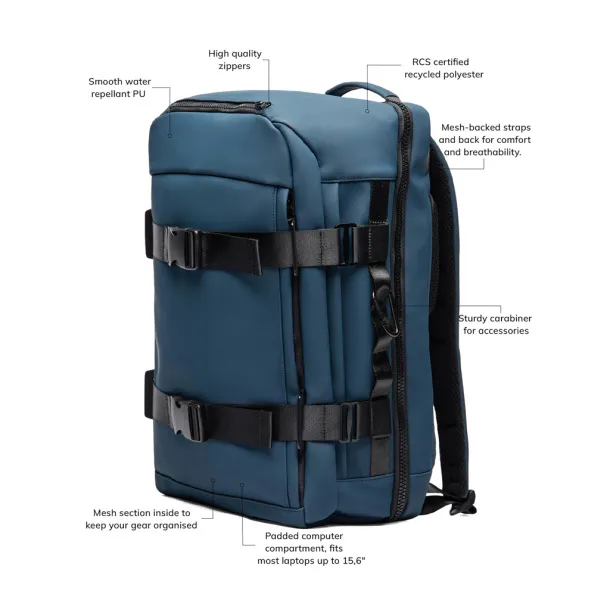 VINGA Baltimore RCS istraživački 15,6" laptop ruksak - Vinga blue 