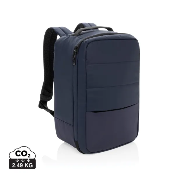 Armond Aware™ RPET Free On Board 15" laptop travel pack - XD Xclusive navy 