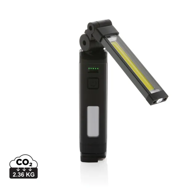  Gear X RCS rPlastic USB rechargeable worklight - GearX Black 