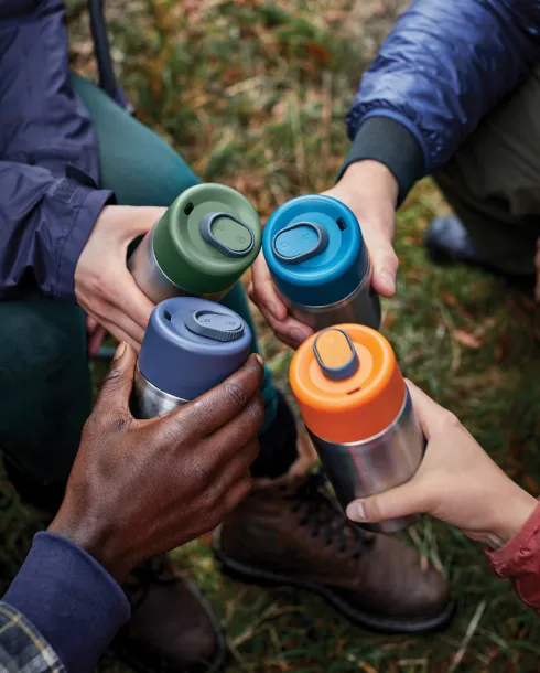 Black+Blum Insulated Leakproof Travel Cup Stainless Steel - Black + Blum Grey 