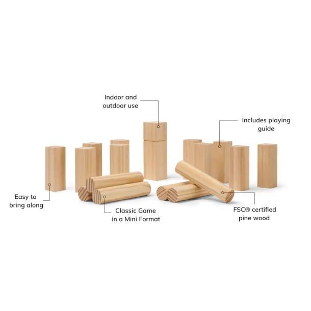 VINGA Kubb mini game - Vinga brown 
