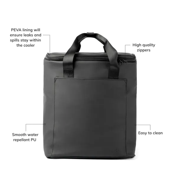  VINGA Baltimore trail cooler backpack - Vinga Crna