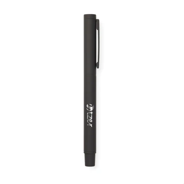 VINGA Baltimore RCS recycled SS pen - Vinga Crna