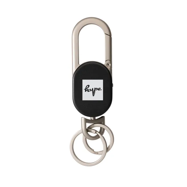 Keyfinder privjesak za traženje ključeva s lociranjem širom svijeta i USB C - XD Collection Crna Siva