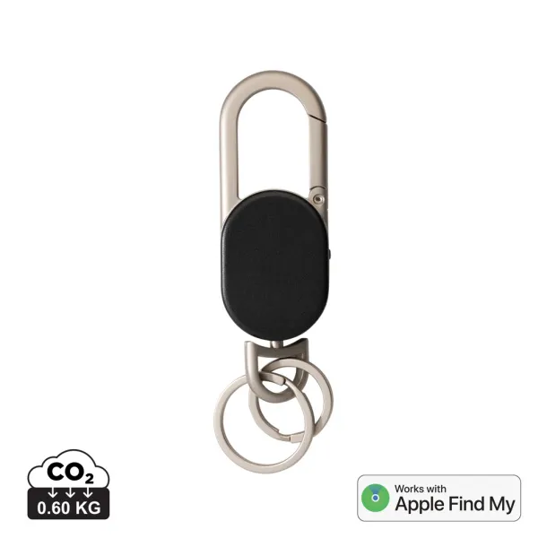 Keyfinder privjesak za traženje ključeva s lociranjem širom svijeta i USB C - XD Collection Crna Siva