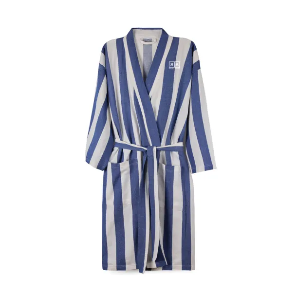 VINGA Ornos GRS hamam ogrtač L/XL - Vinga blue, white Bijela