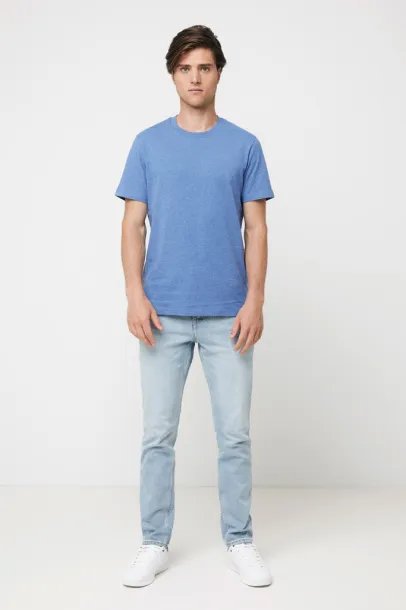  Iqoniq Manuel neobojena unisex kratka majica, 180 g/m² - iqoniq heather blue