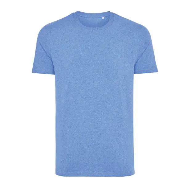  Iqoniq Manuel recycled cotton unisex t-shirt undyed, natural raw - iqoniq blue 