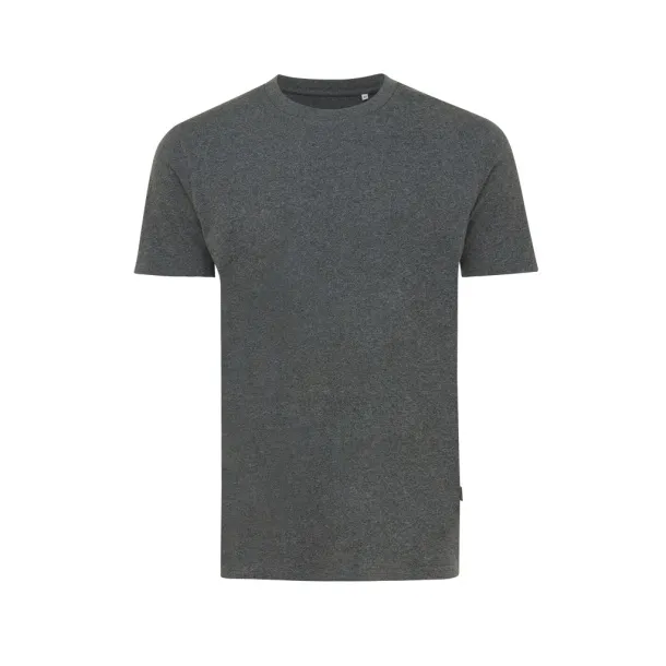  Iqoniq Manuel recycled cotton unisex t-shirt undyed, natural raw - iqoniq anthracite 