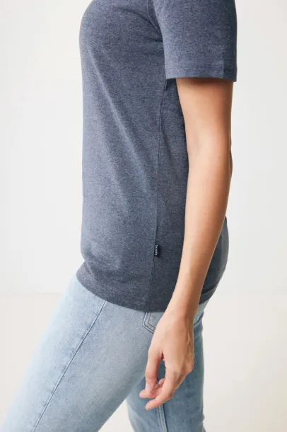  Iqoniq Manuel neobojena unisex kratka majica - iqoniq heather navy 