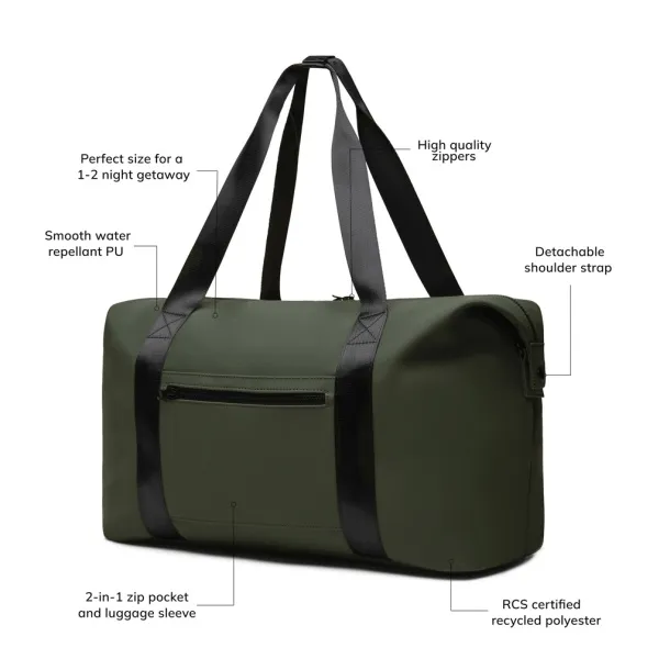 VINGA Baltimore RCS 24h weekend bag - Vinga Zelena
