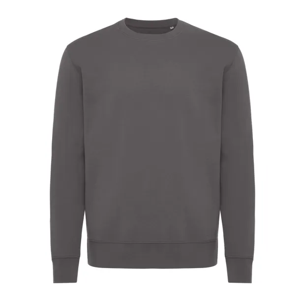  Iqoniq Kruger unisex opušteni pulover od recikliranog pamuka, 340 g/m² - iqoniq anthracite