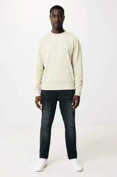  Iqoniq Kruger unisex relaxed recycled cotton crew neck - iqoniq natural raw