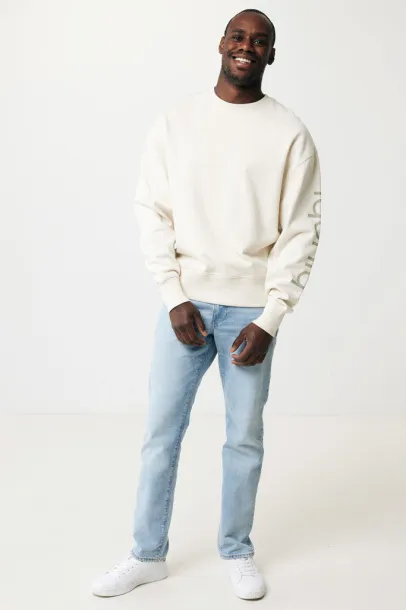  Iqoniq Kruger unisex relaxed recycled cotton crew neck - iqoniq white 