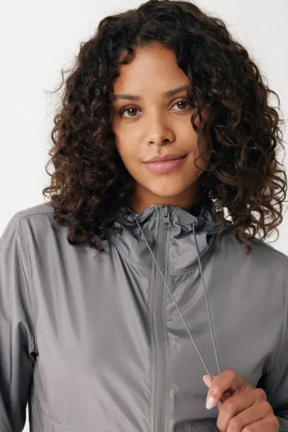  Iqoniq Logan recycled polyester lightweight jacket - iqoniq silver grey