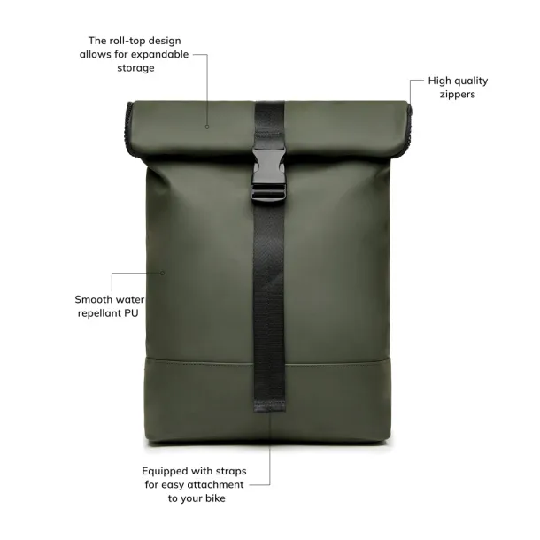  VINGA Baltimore bike bag - Vinga Green 