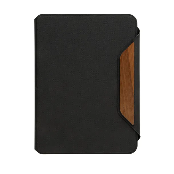 Teri AWARE™ A5 portfolio od RPET-a i oraha - XD Xclusive Crna 