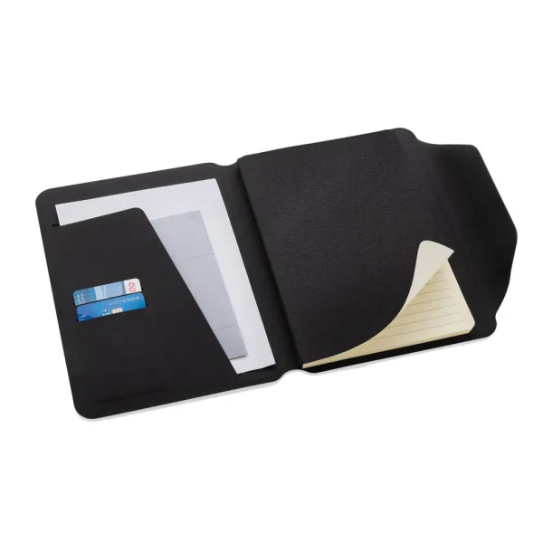 Teri AWARE™ A5 portfolio od RPET-a i oraha - XD Xclusive Crna 