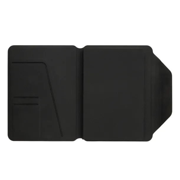Teri AWARE™ A5 portfolio od RPET-a i oraha - XD Xclusive Crna 