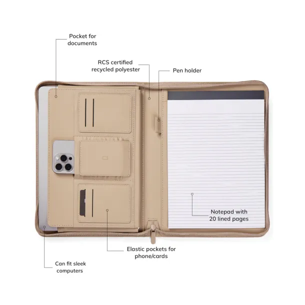 VINGA Baltimore RCS A4 portfolio - Vinga greige