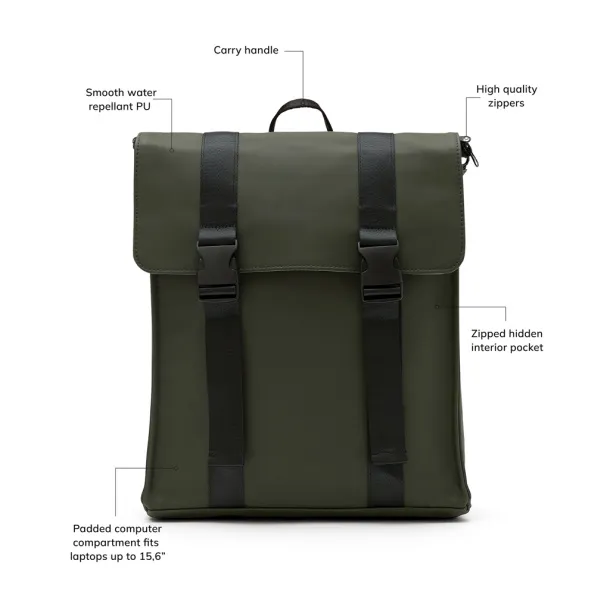  VINGA Baltimore Backpack - Vinga Green 