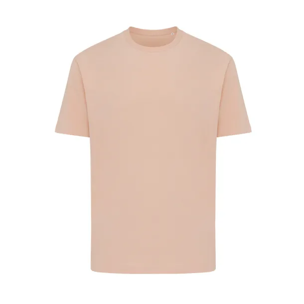 Iqoniq Teide unisex majica kratkih rukava od recikliranog pamuka - iqoniq peach nectar 