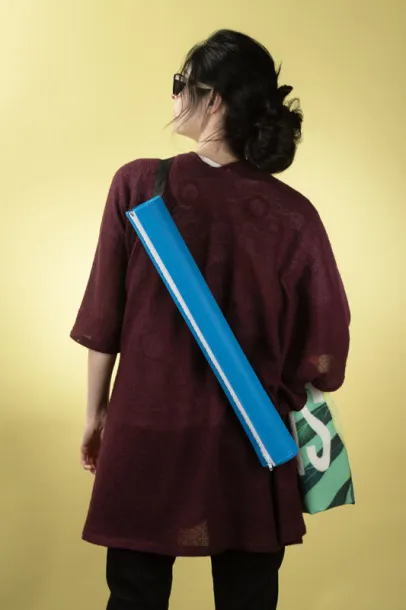 PLAZZKO prostirka za plažu błękitny