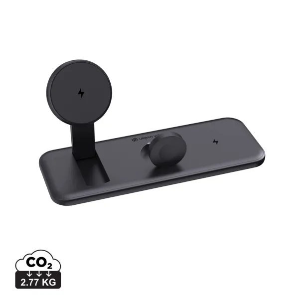 Urban Vitamin Torrance RCS 3 in 1 magnetic 15W charger - Urban Vitamin Black 