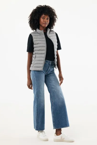  Iqoniq Meru women recycled polyester bodywarmer - iqoniq silver grey