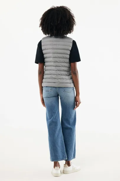  Iqoniq Meru women recycled polyester bodywarmer - iqoniq silver grey