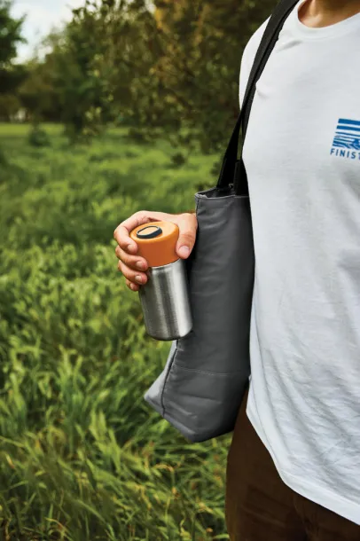 Black+Blum Insulated Leakproof Travel Cup Stainless Steel - Black + Blum orange 
