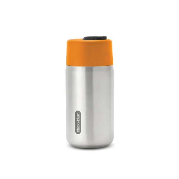 Black+Blum izolirana nepropusna putna šalica od nehrđajućeg čelika, 340 ml - Black + Blum orange 