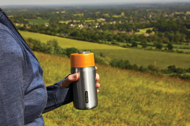 Black+Blum Insulated Leakproof Travel Cup Stainless Steel - Black + Blum orange 