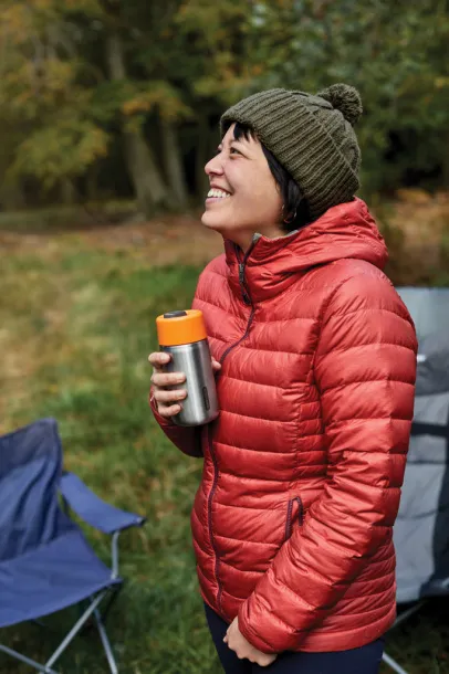 Black+Blum izolirana nepropusna putna šalica od nehrđajućeg čelika, 340 ml - Black + Blum orange 
