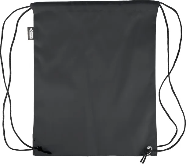 Calix rPET poliester (210D) ruksak s vezicama black