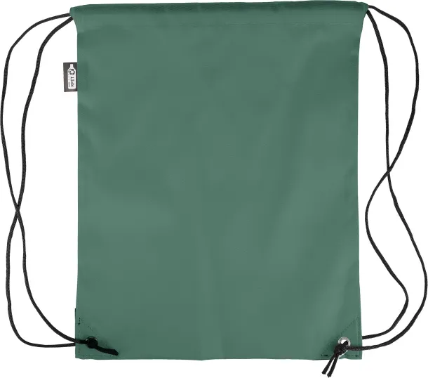 Calix rPET poliester (210D) ruksak s vezicama green