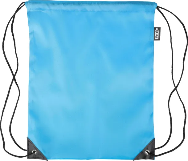 Calix rPET poliester (210D) ruksak s vezicama light blue