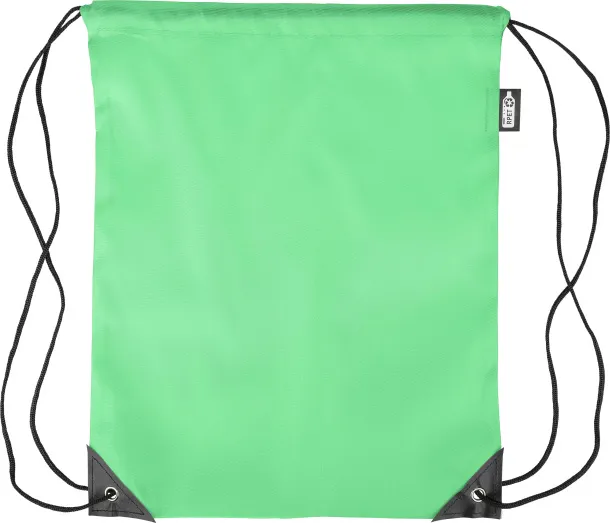 Calix rPET poliester (210D) ruksak s vezicama light green