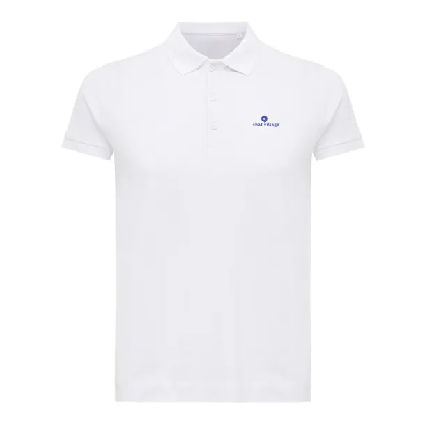 Iqoniq Yosemite ženska pique polo majica od recikliranog pamuka, 220 g/m² - iqoniq recycled white 