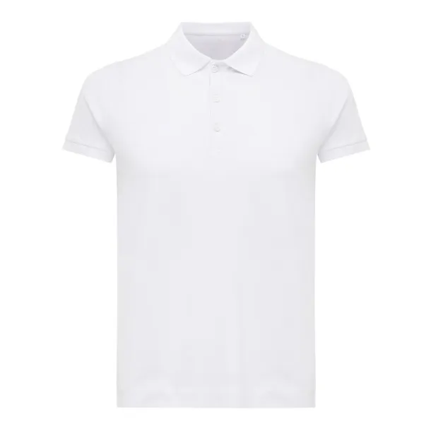 Iqoniq Yosemite ženska pique polo majica od recikliranog pamuka, 220 g/m² - iqoniq recycled white 