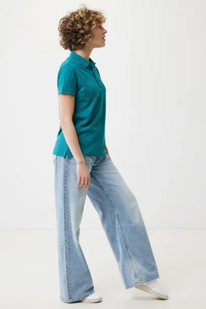 Iqoniq Yosemite women recycled cotton pique polo - iqoniq 45533C 