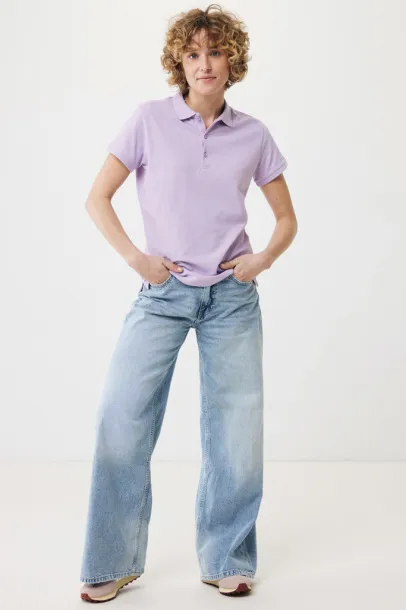 Iqoniq Yosemite women recycled cotton pique polo - iqoniq Lavanda