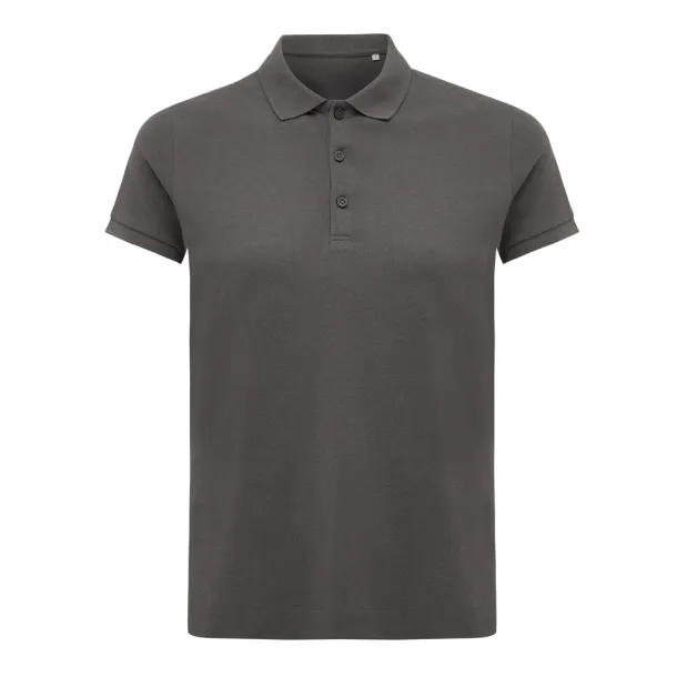 Iqoniq Yosemite ženska pique polo majica od recikliranog pamuka, 220 g/m² - iqoniq grey 