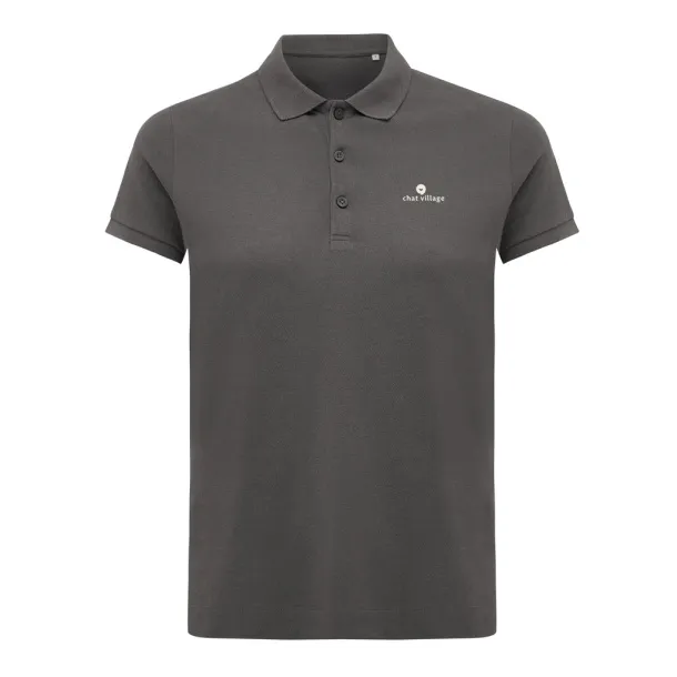 Iqoniq Yosemite ženska pique polo majica od recikliranog pamuka, 220 g/m² - iqoniq grey 