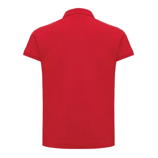 Iqoniq Yosemite ženska pique polo majica od recikliranog pamuka, 220 g/m² - iqoniq Red 
