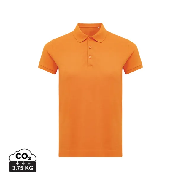 Iqoniq Yosemite ženska pique polo majica od recikliranog pamuka, 220 g/m² - iqoniq orange 